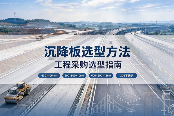 濠江沉降板选择方法