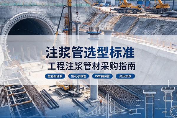 濠江注浆管选型标准