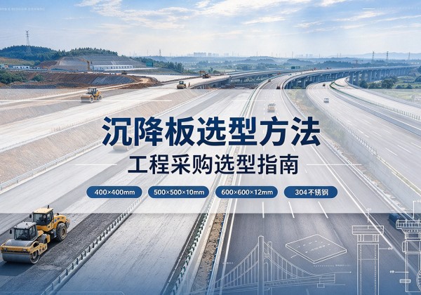 濠江沉降板选择方法