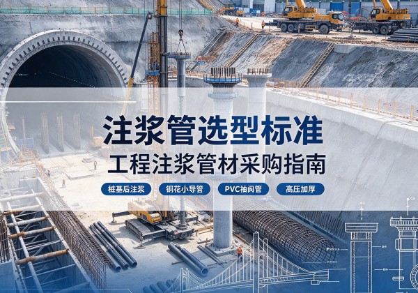 濠江注浆管选型标准